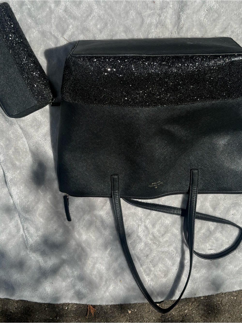 Kate Spade Greta Court Penny tote Bag with matching wallet